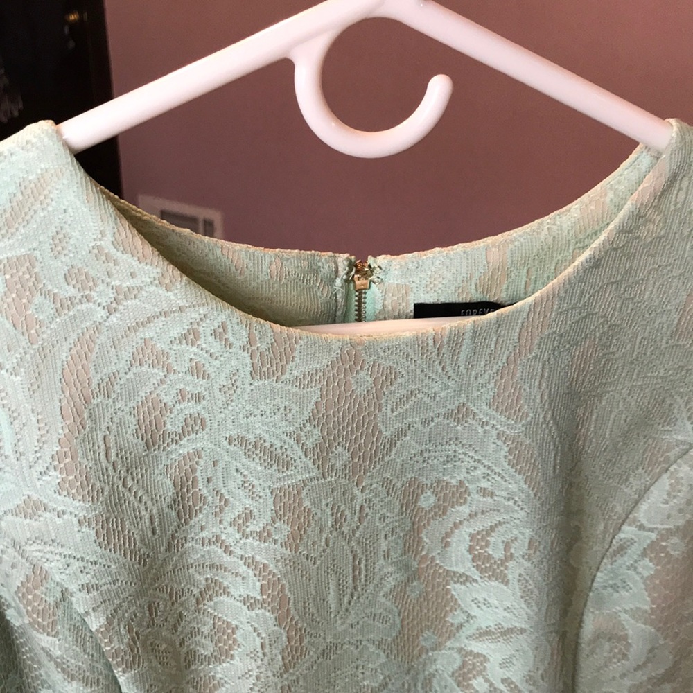 Mint Green Ruffle Top - Picture 4 of 4